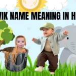 advik name meaning in hindi