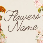flowers name